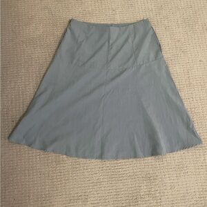 Blue High Waisted Listicle Skirt - Size S